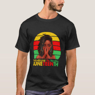 Remembering My Ancestors Juneteenth Celebrate Blac T-Shirt