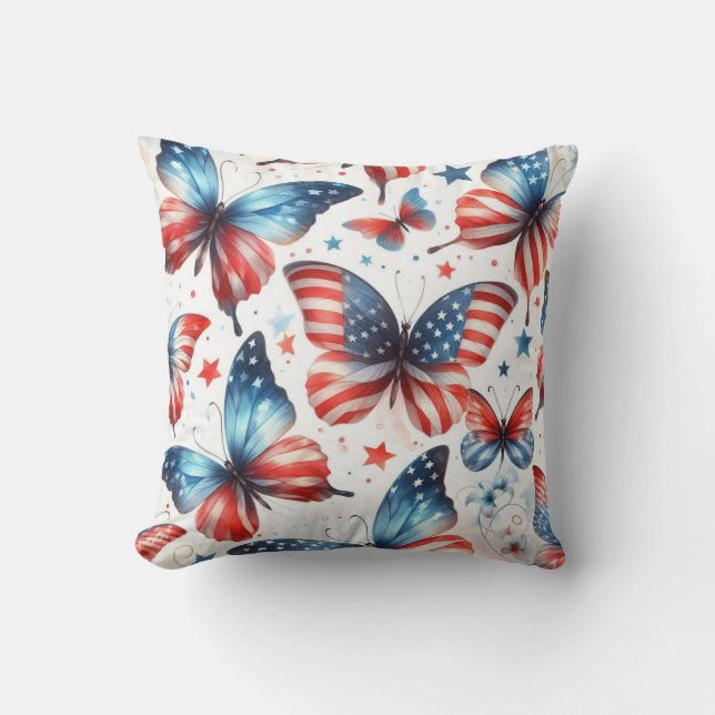 Remembering Our Heros Throw Pillow (Front)