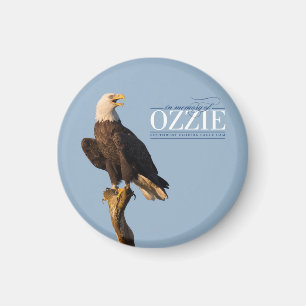 Remembering Ozzie Circle Magnet