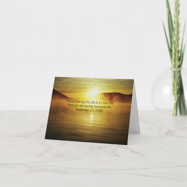 Remembering the Life of a Loved One that 2 Holiday Card (Front)