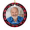 Remembrance Keepsake Red Plaid 2 Photo Memorial