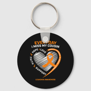 Remembrance Loving Memory Of My Cousin Leukaemia A Keychain