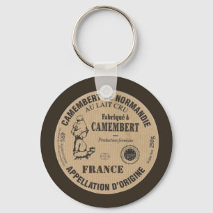 Remembrance of France: The camembert Keychain