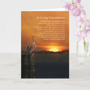 Remembrance Sympathy Coastal Sea Ocean Card
