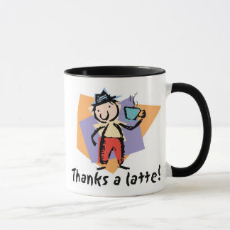 Remercie un latte ! Tasse de café
