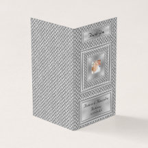 Remerciement élégant Mariage Photo Gris Argent