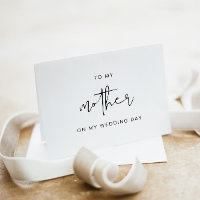 ADELLA À Ma Mère Sur Ma Carte De Mariage