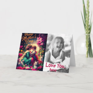 Remerciements *~* AP72 Photo Carte de voeux pliée pour la fête d