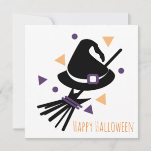 Remerciements Bonne carte de voeux Halloween   Salle de sortie