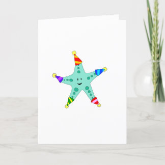 Remerciements Carte d'anniversaire de Starfish
