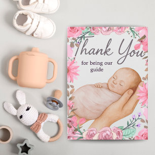 Remerciements Carte d'appréciation de doula Cadeau de soutien