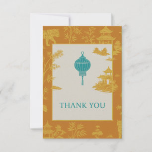 Remerciements Carte de chinoiserie