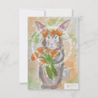 Remerciements Carte de collecte de fonds California Wildfire Rel