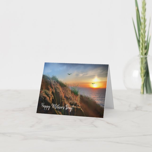 Remerciements Carte de Cornish sunset (Devant)