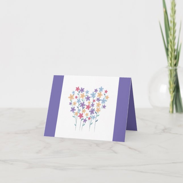 Remerciements Carte de crédit pour la Saint-Valentin (Devant)