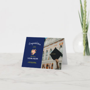 Remerciements Carte de félicitations pour les diplômes - Sadam