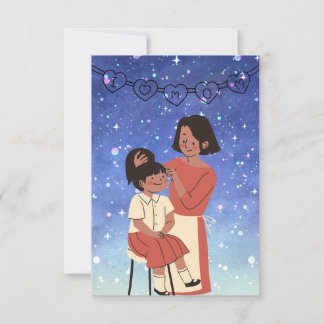 Remerciements Carte de fête des mères