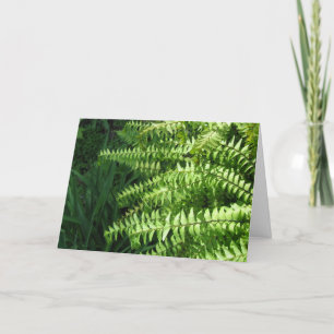 Remerciements Carte de Fête des pères Maidenhair Ferns