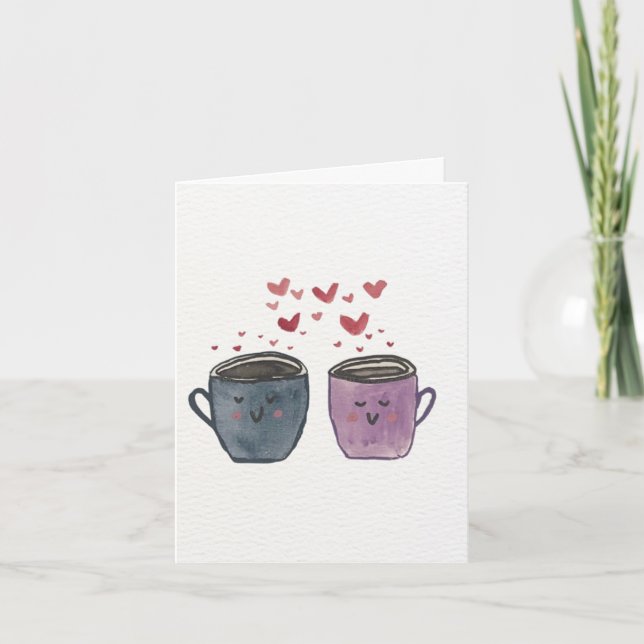 Remerciements Carte de Galentine/ Saint-Valentin pour la meilleu (Devant)