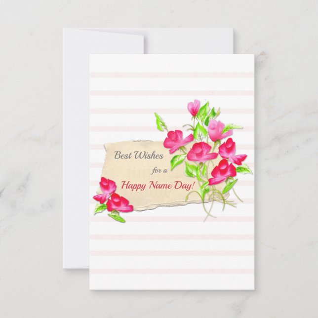 Remerciements Carte de jour Best Wings (Devant)