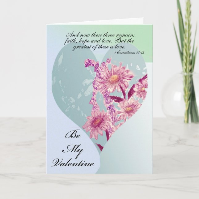 Remerciements Carte de jour de Valentines (Devant)