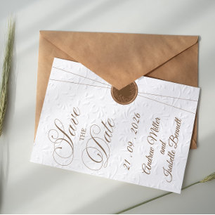 Remerciements Carte de mariage Love and Thanks rétro