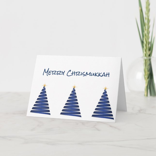 Remerciements Carte de Noël (Devant)