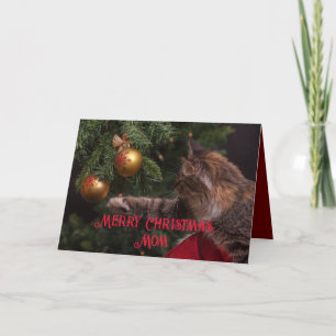 REMERCIEMENTS CARTE DE NOËL DE LA CUISINE XMAS POUR MAMAN