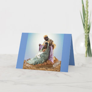 Remerciements Carte de Noël de la Sainte Famille Africaine