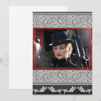 Remerciements Carte de note Edwardian