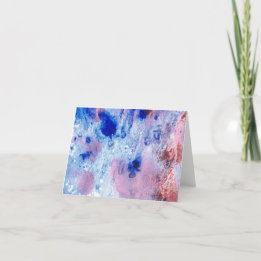 Remerciements Carte de note Fireworks