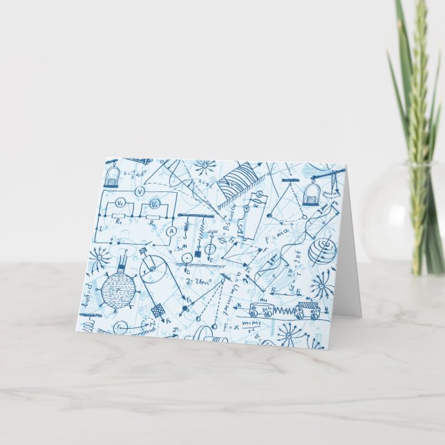 Remerciements Carte de note technique (Devant)