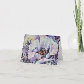 REMERCIEMENTS CARTE DE REMARQUE FLEURS LAVENDER