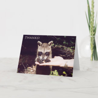 Remerciements Carte de remerciement