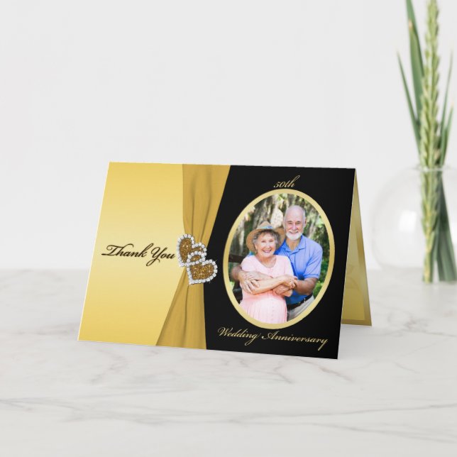 Remerciements Carte de remerciement (Devant)