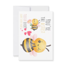 Carte de remerciement adorable pour enseignant sur