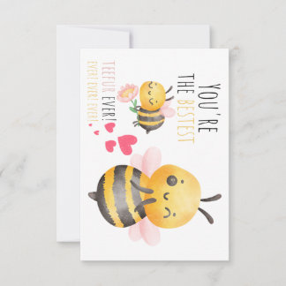 Remerciements Carte de remerciement adorable pour enseignant sur