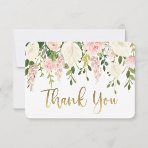 Remerciements Carte de remerciement Anthurium