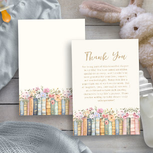 Remerciements Carte de remerciement élégante pour Baby Shower su