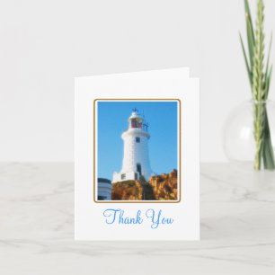 Remerciements Carte de remerciement phare