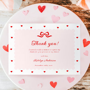 Remerciements Carte de remerciement pour Baby Shower Little Swee