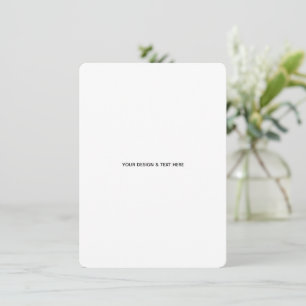 Remerciements Carte de remerciement professionnelle minimaliste