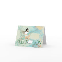 Carte de remerciement Rebellion Reading pour les a