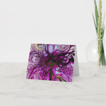 Carte de remerciements.