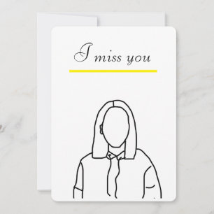 Remerciements Carte de ta carte me manque