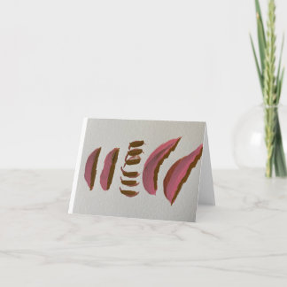 Remerciements Carte de voeux