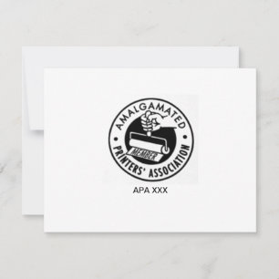 Remerciements Carte de voeux APA