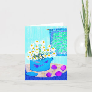 Remerciements Carte de voeux BLANK Daisies