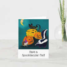 Carte de voeux BLANK pour les amis animaux d'Hallo