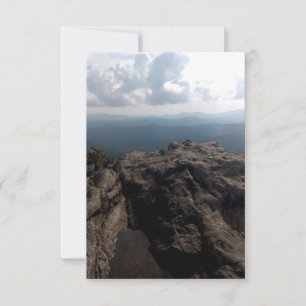 Remerciements Carte de voeux Horizon Nature Paysage Photographie
